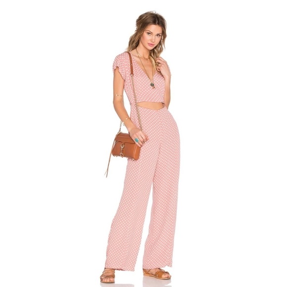 Privacy Please Pink Jumpsuit - Picture 1 of 10